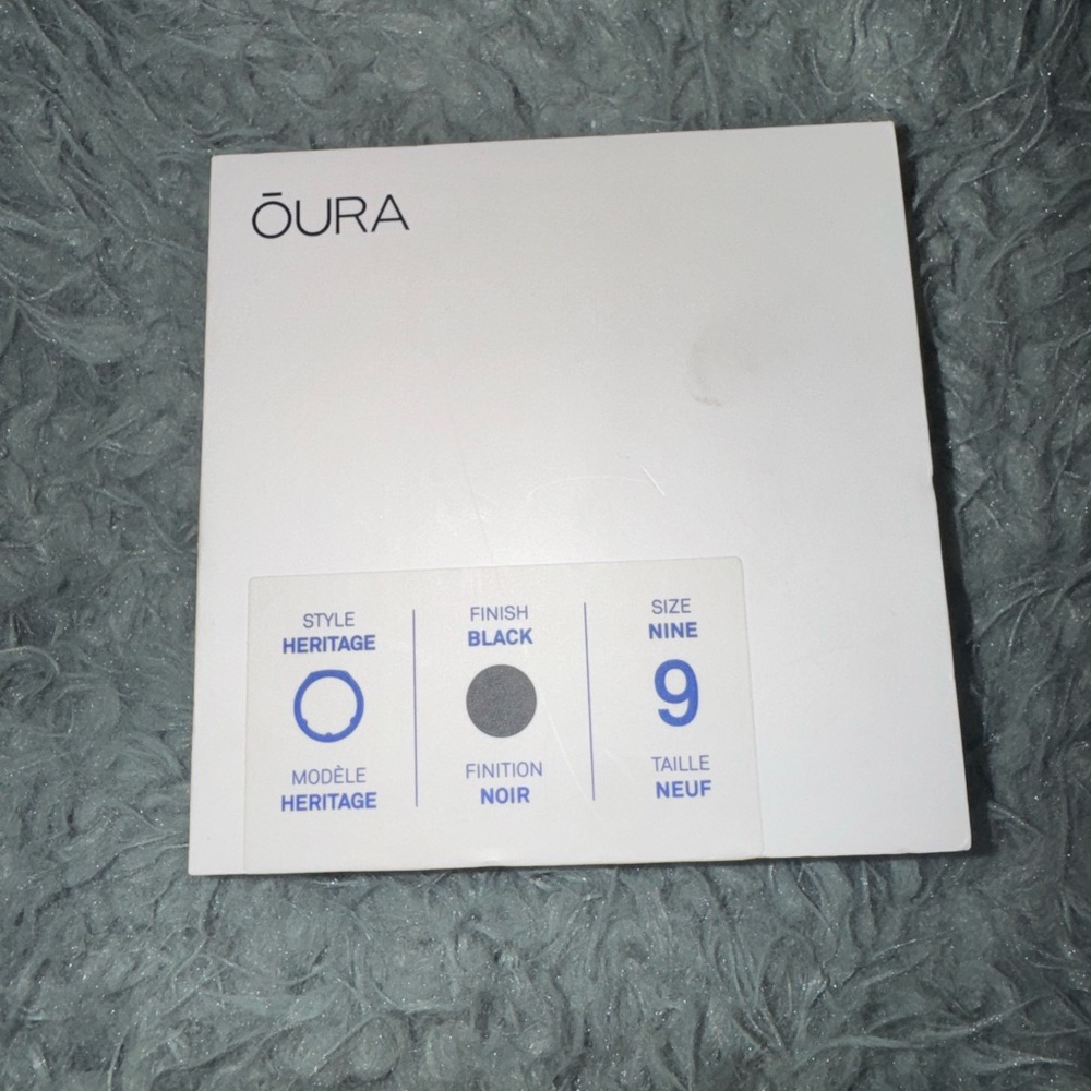 Oura Heritage Ring - Black